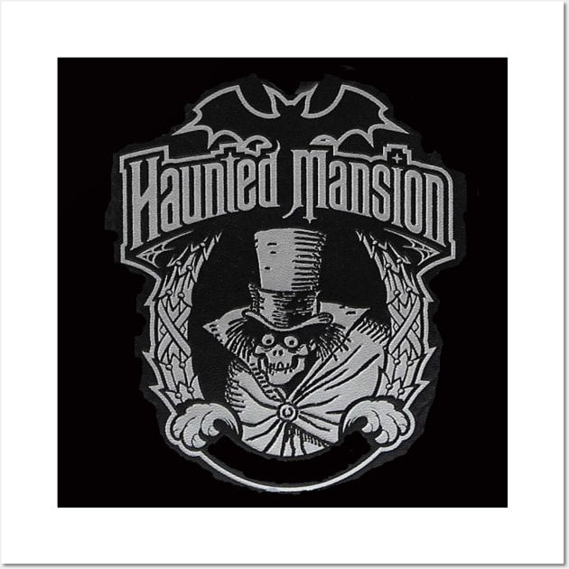 Haunted Mansion - Hatbox Ghost! Wall Art by vampsandflappers